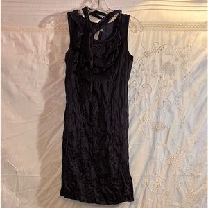 J CREW SIZE FOUR 💯% silk gorgeous dress has a few wrinkles but looks new